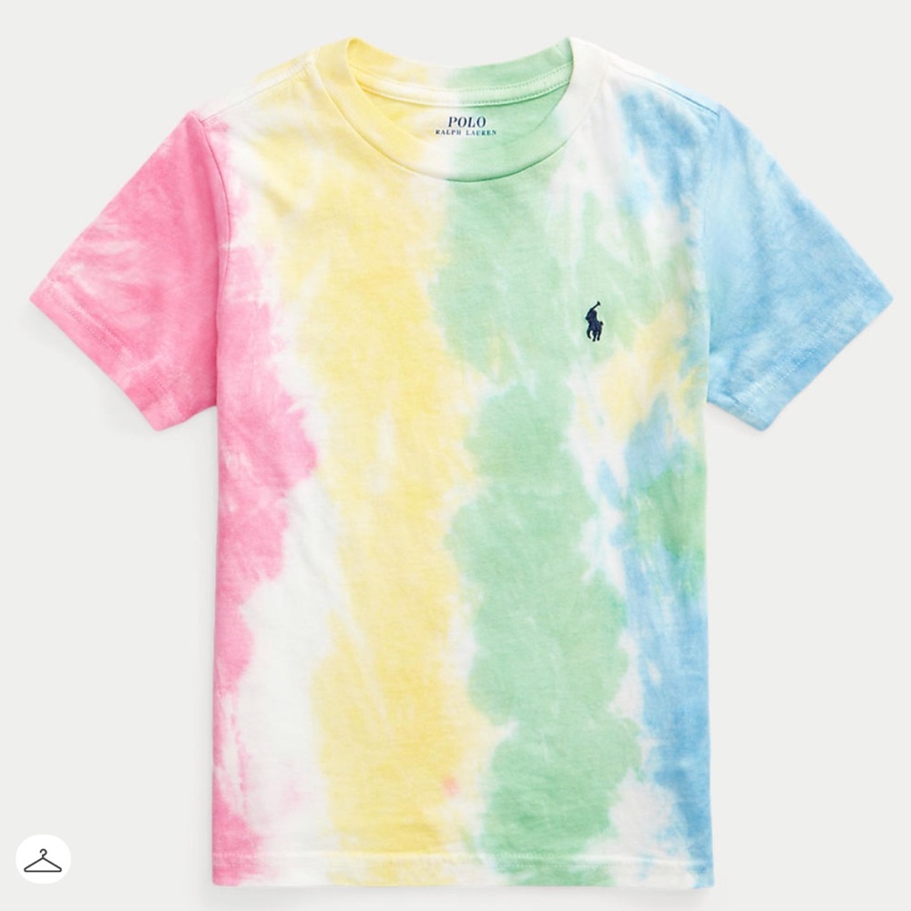 Ralph Lauren Tie-Dye Cotton Jersey Tee